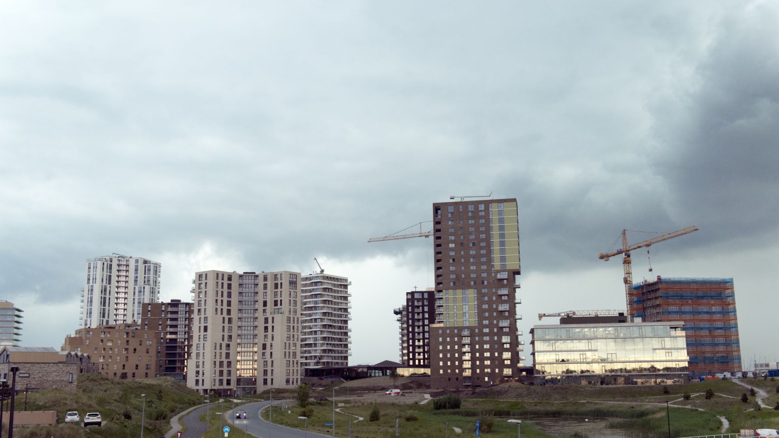 Nieuwbouw 4 woontorens Almere Duin LBA Groep
